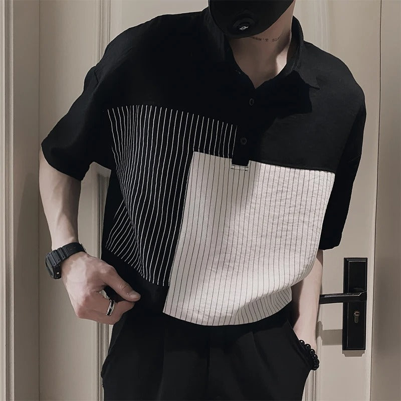 Patchy stripe Tshirts